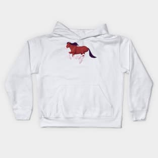 Clydesdale horse Kids Hoodie